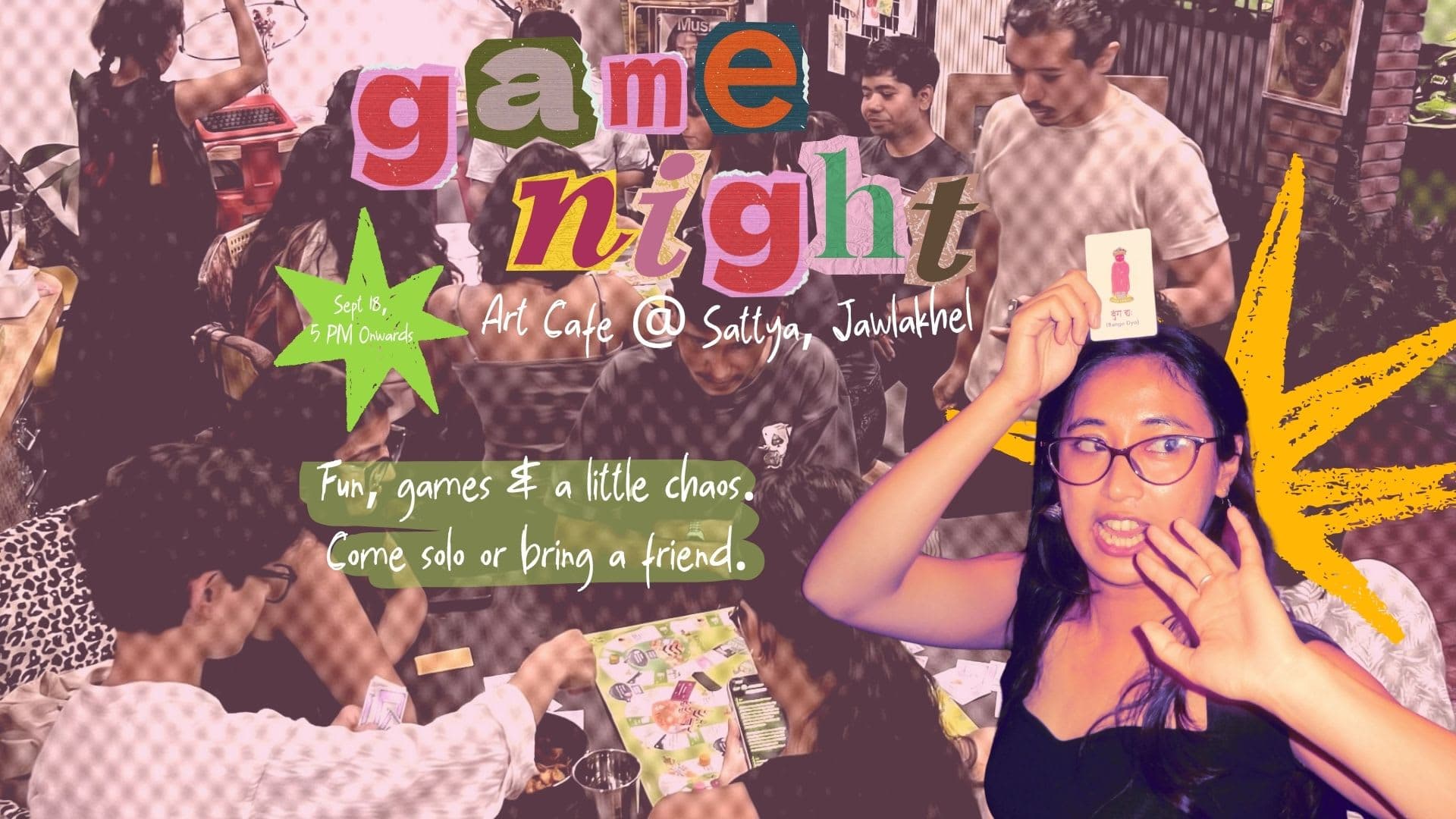 Game Night @ Sattya Art Cafe